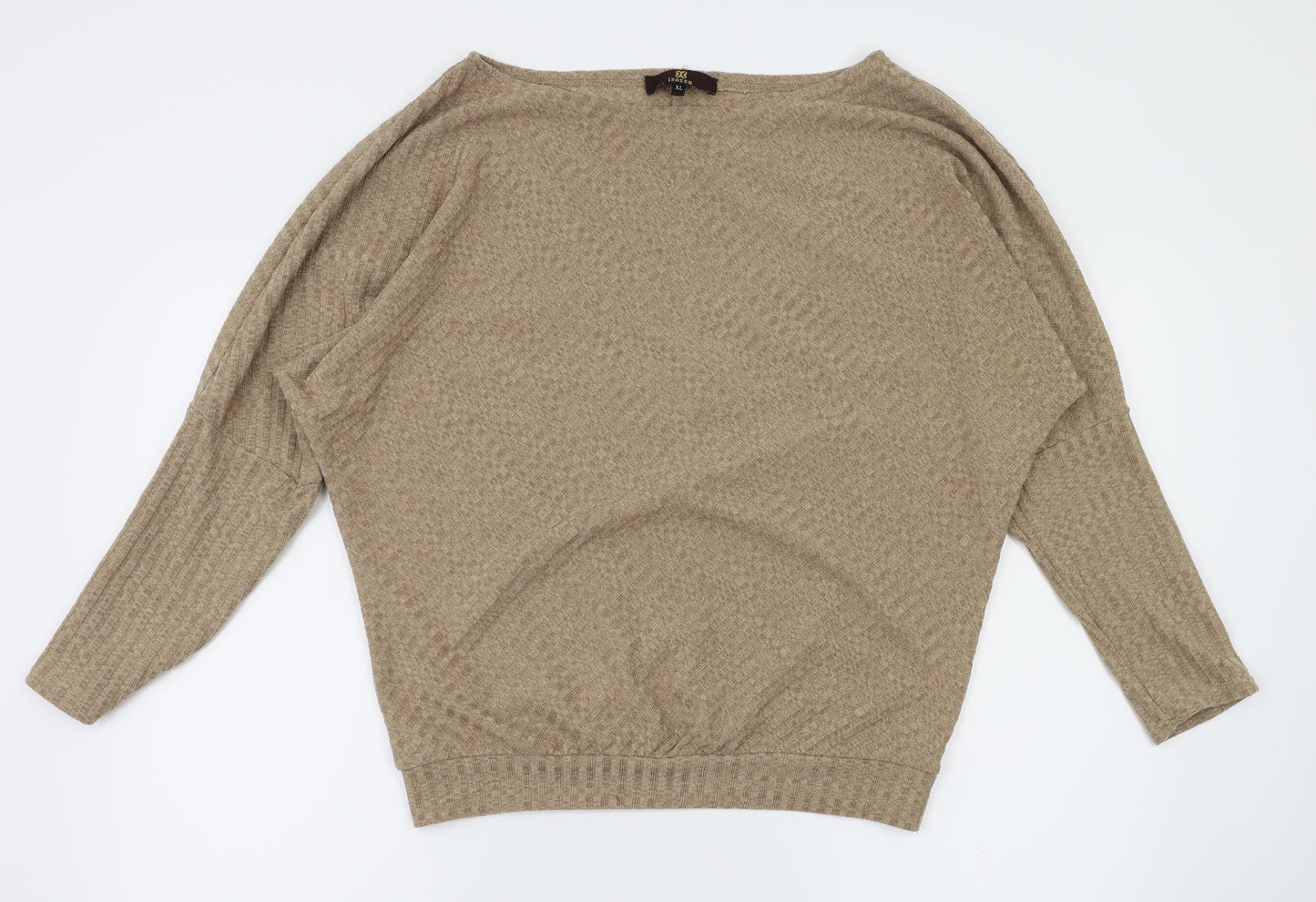 Isassy Womens Brown   Pullover Jumper Size XL