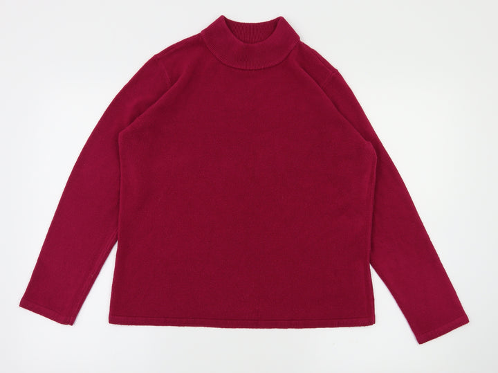BM Womens Pink   Pullover Jumper Size M