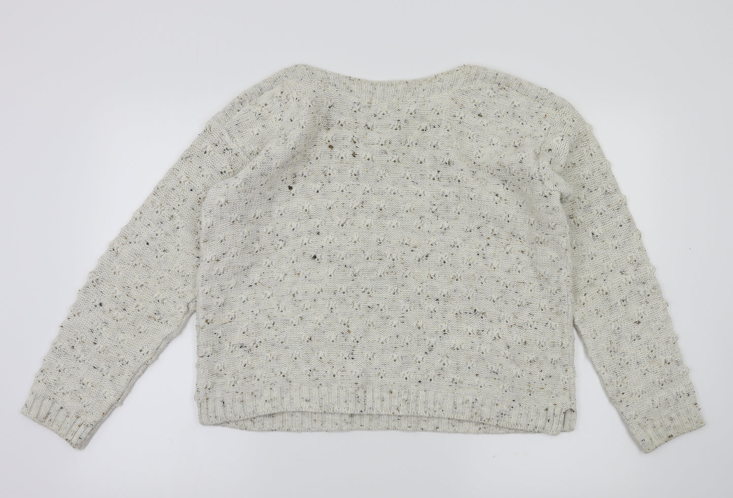 M&Co Womens Grey   Pullover Jumper Size M