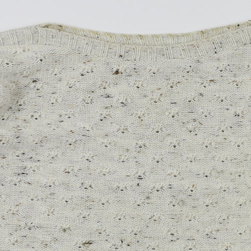 M&Co Womens Grey   Pullover Jumper Size M