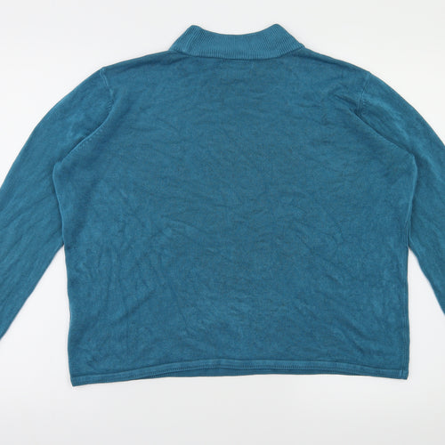 BM Womens Blue   Pullover Jumper Size M
