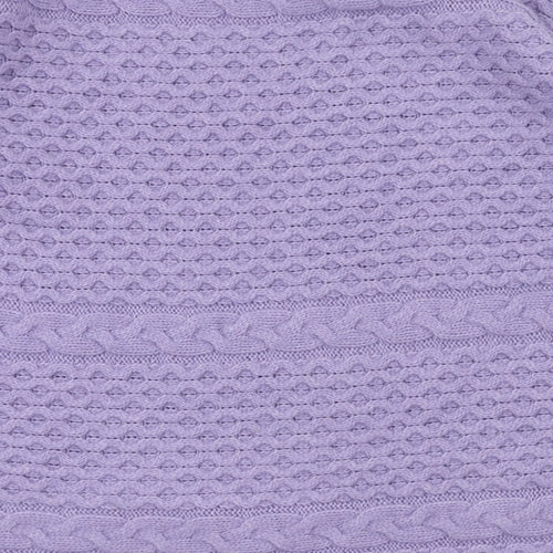 Love knitwear Womens Purple   Pullover Jumper Size 14
