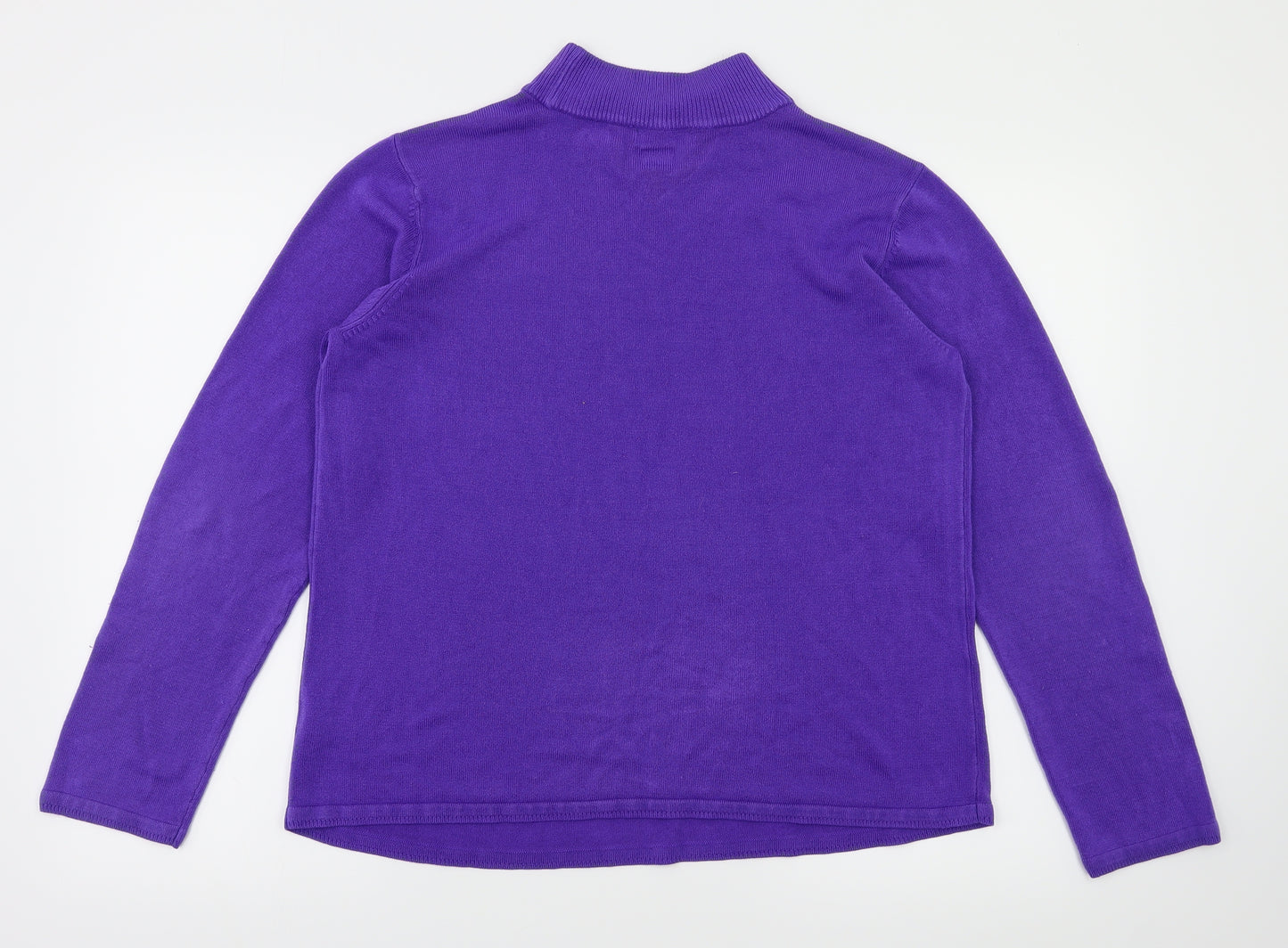 BM Womens Purple   Pullover Jumper Size M