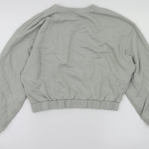 Zara Womens Green   Pullover Jumper Size L