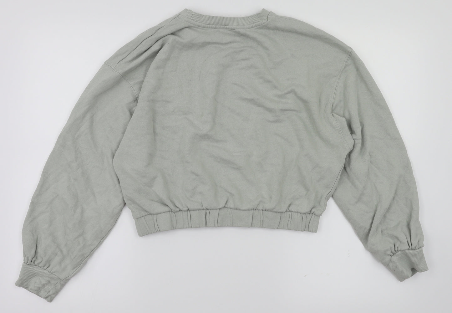 Zara Womens Green   Pullover Jumper Size L