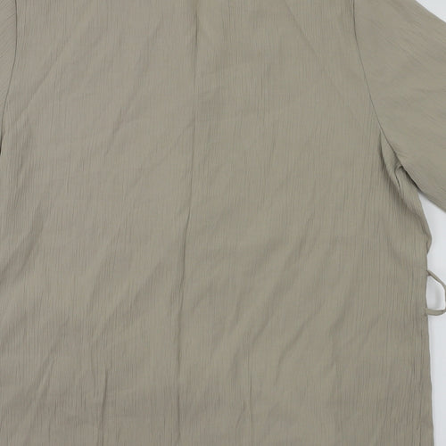 Bonmarché Womens Beige   Basic Blouse Size 16