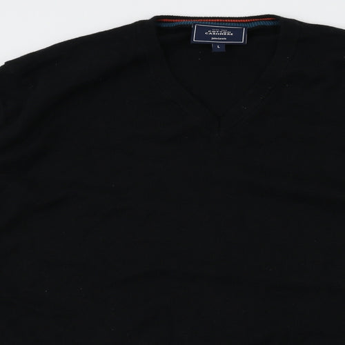 john Lewis  Mens Black   Pullover Sweatshirt Size L