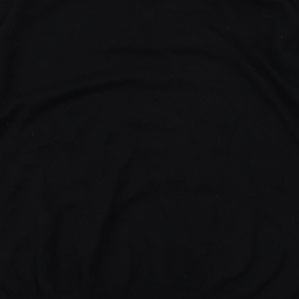 john Lewis  Mens Black   Pullover Sweatshirt Size L