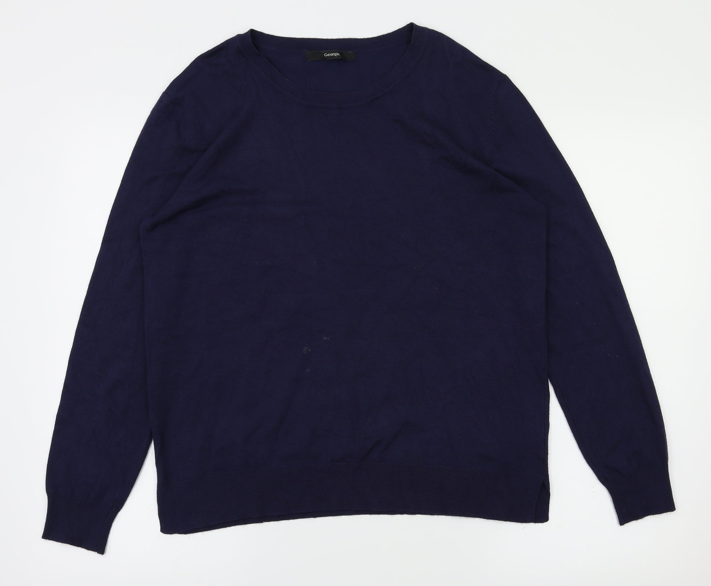 George Womens Blue   Pullover Jumper Size 14