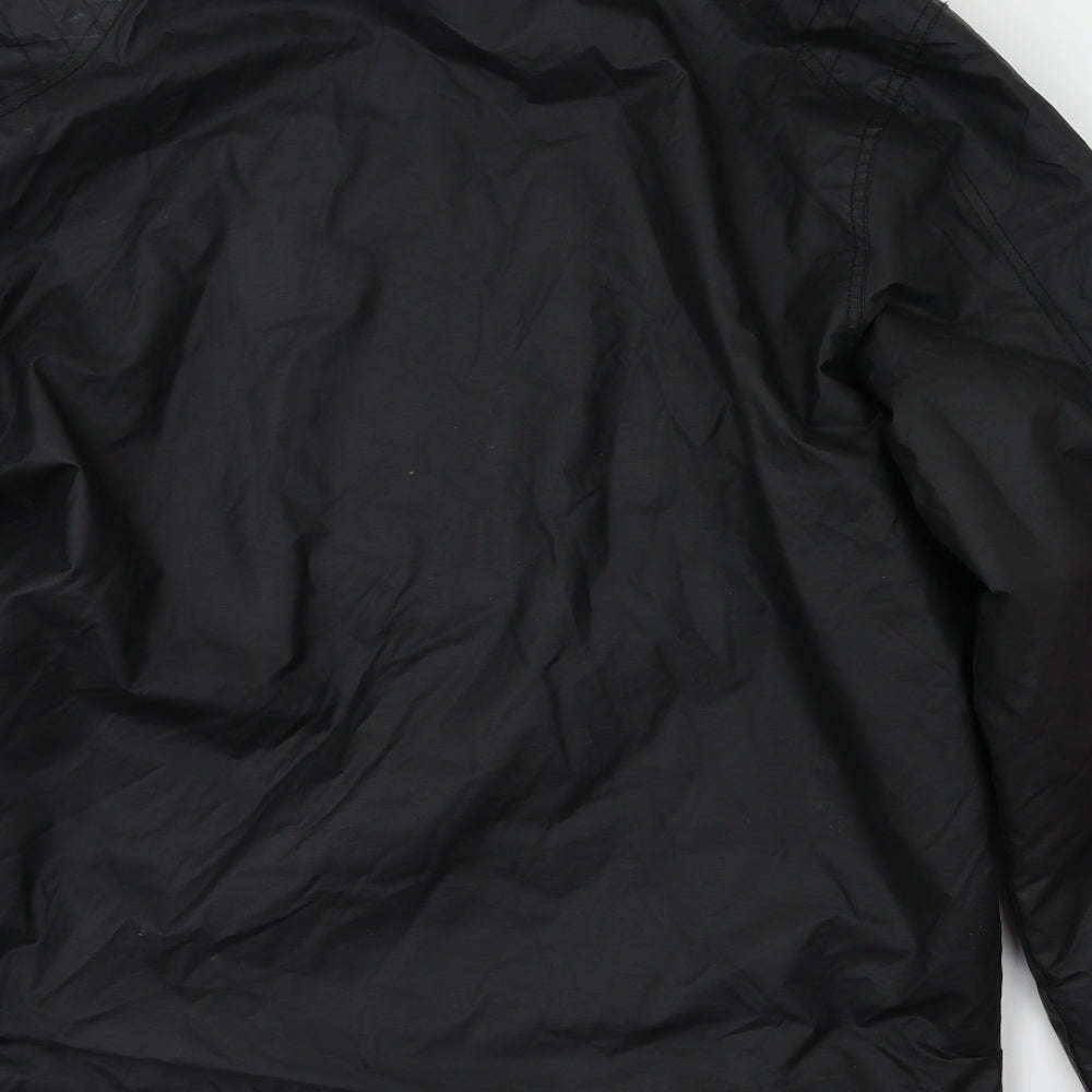 TECHNO Mens Black   Jacket Coat Size M