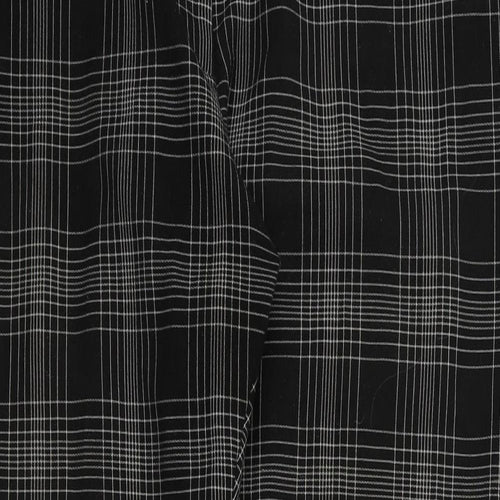 m&s Womens Brown Check  Trousers  Size 18 L27 in