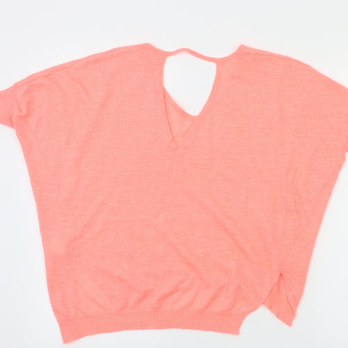 River Island Womens Pink   Basic T-Shirt Size 6