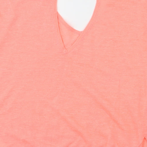 River Island Womens Pink   Basic T-Shirt Size 6