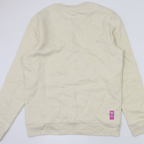 Drop Womens Ivory   Pullover Jumper Size L