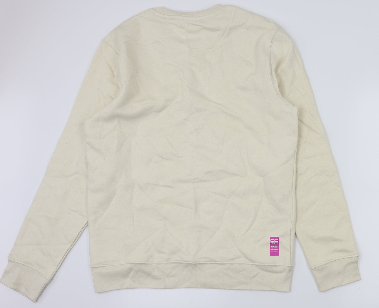 Drop Womens Ivory   Pullover Jumper Size L