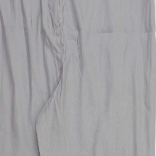 m&s Womens Green   Trousers  Size 14 L25 in
