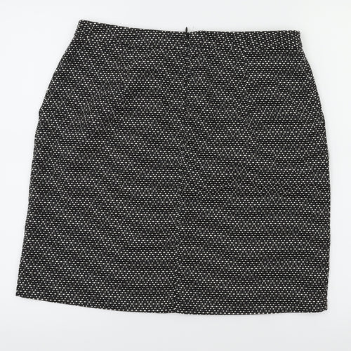 Papaya Womens Black   A-Line Skirt Size 12
