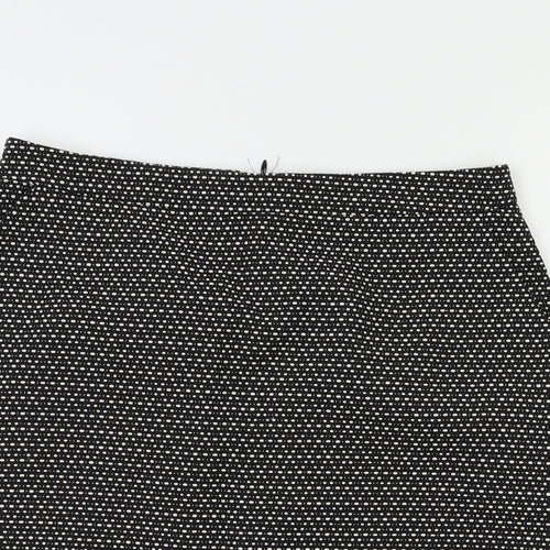 Papaya Womens Black   A-Line Skirt Size 12