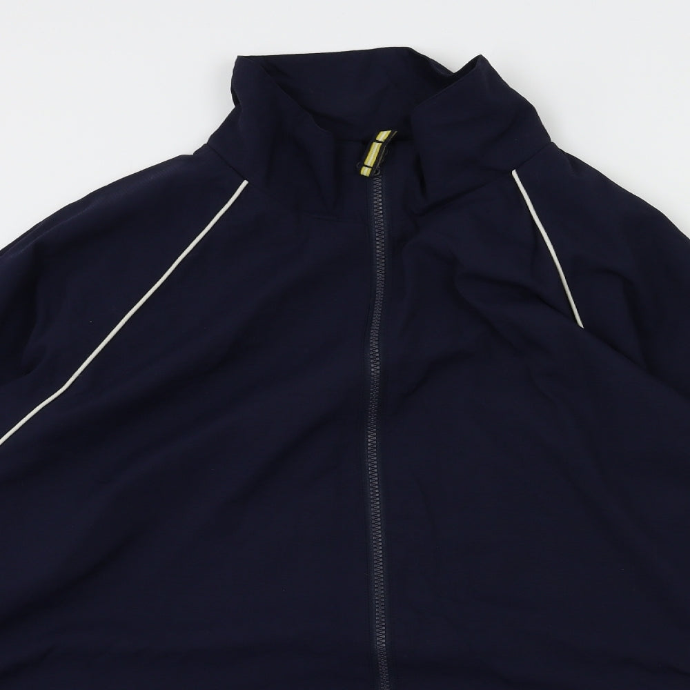 m&s Mens Black   Jacket Coat Size L