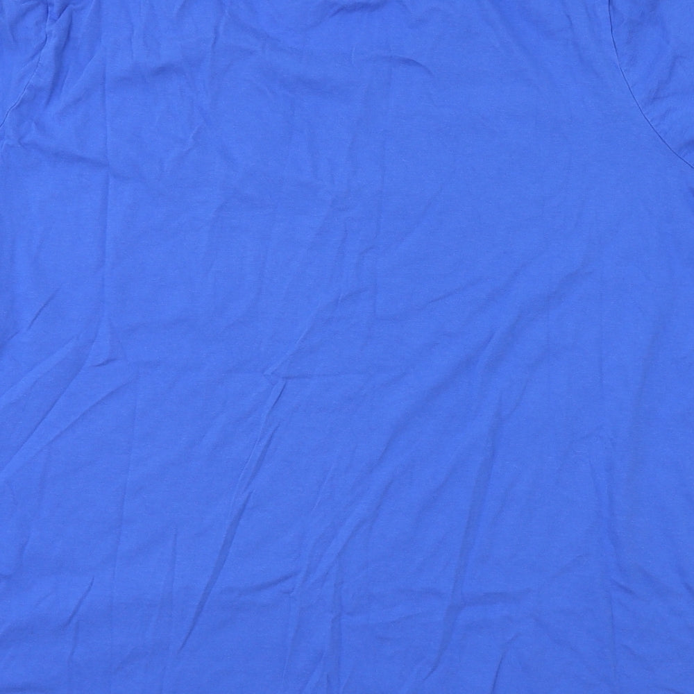 NEXT Womens Blue Floral  Basic T-Shirt Size 22