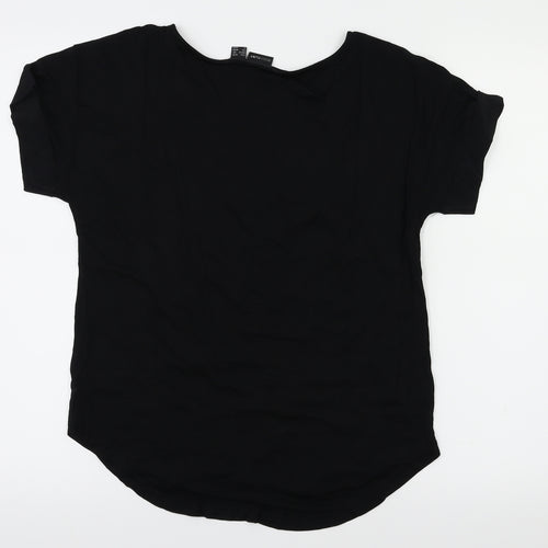 Body Flirt Womens Black   Basic T-Shirt Size XS