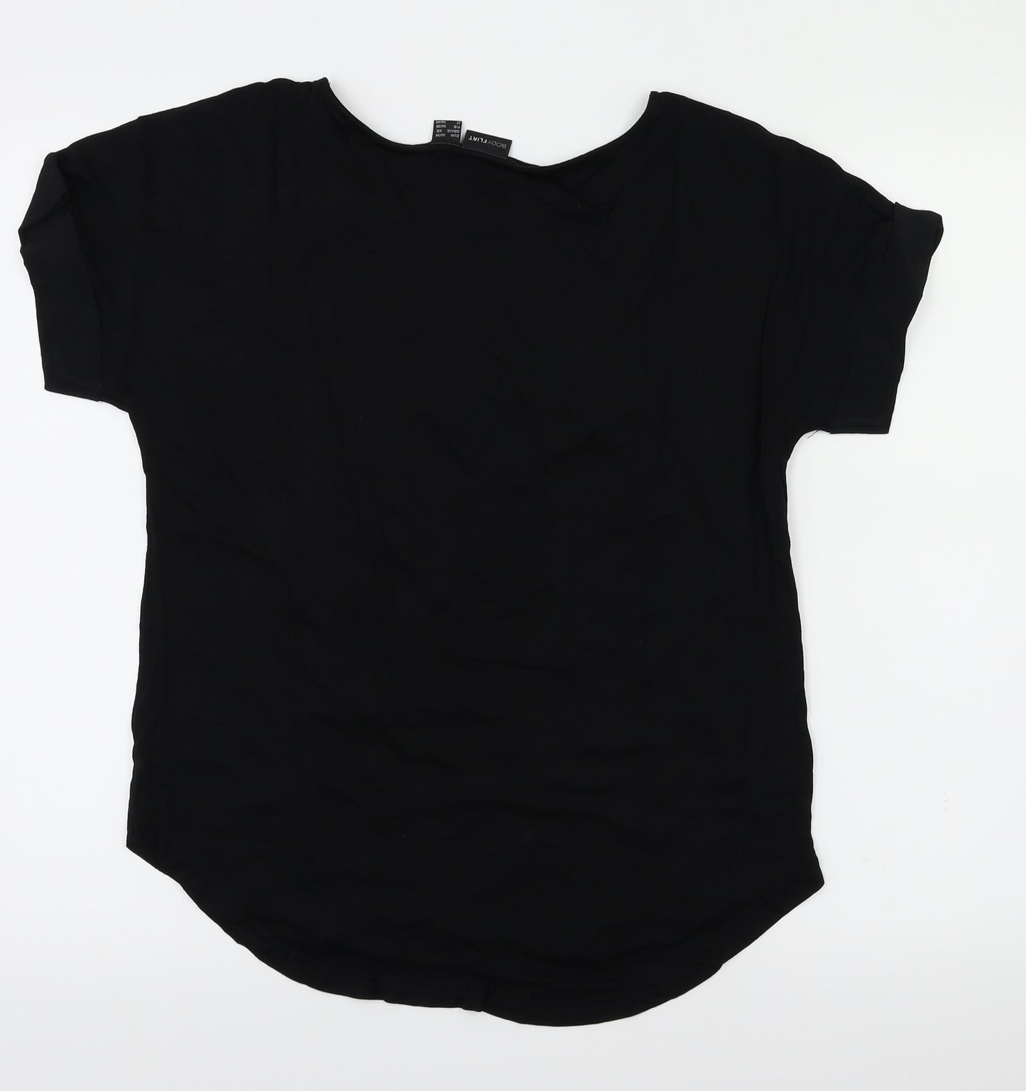 Body Flirt Womens Black   Basic T-Shirt Size XS