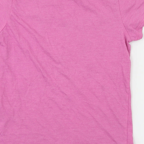 Primark Girls Pink Animal Print  Basic T-Shirt Size 8-9 Years