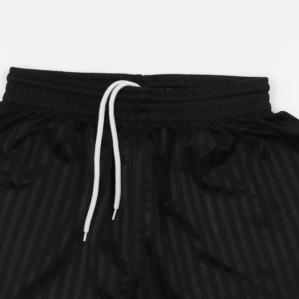 Prostar Mens Black   Sweat Shorts Size S - Stretch waistband