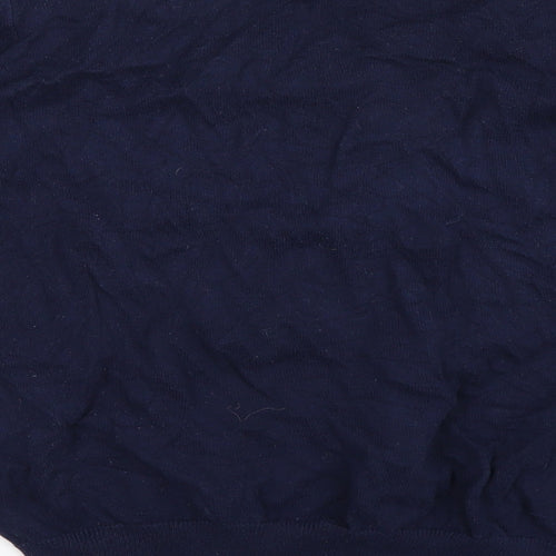 BHS Womens Blue  Knit Pullover Jumper Size 12  - Butterfly