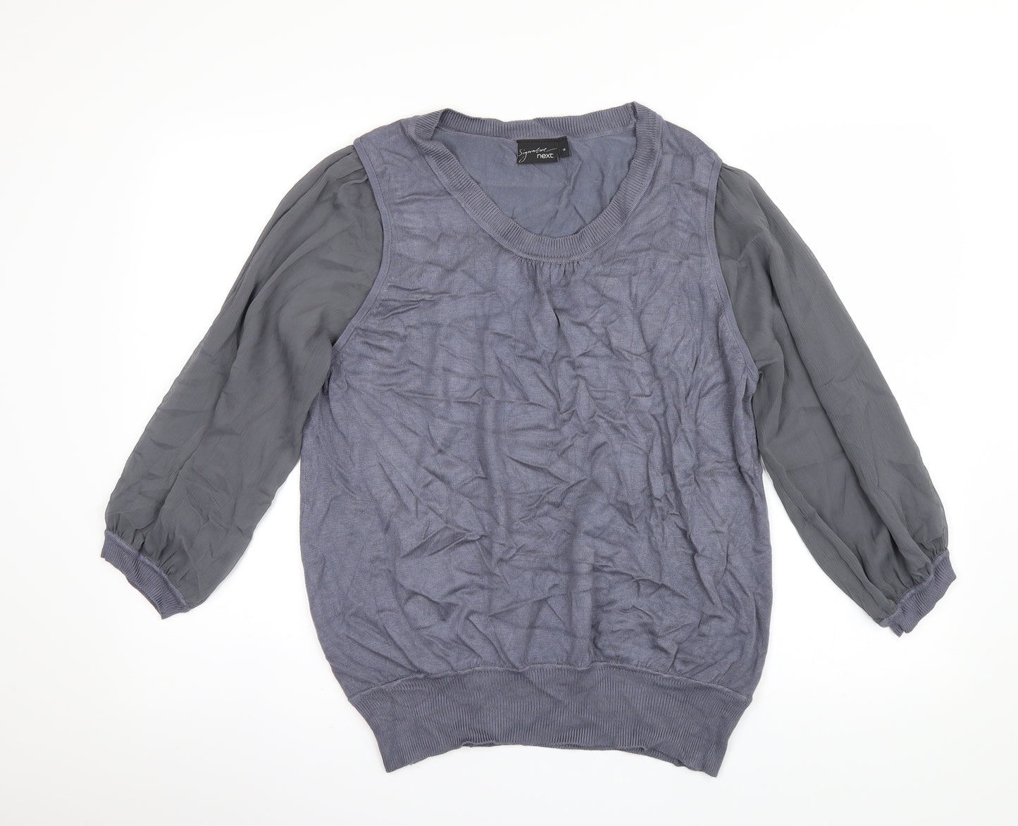 NEXT Womens Purple   Basic Blouse Size 18