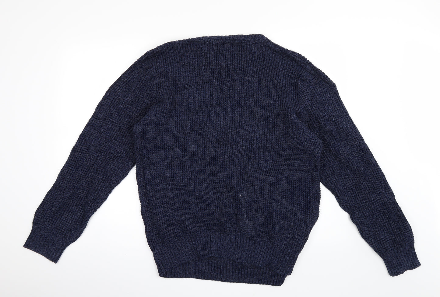 Marks and Spencer Mens Blue  Knit Pullover Jumper Size L