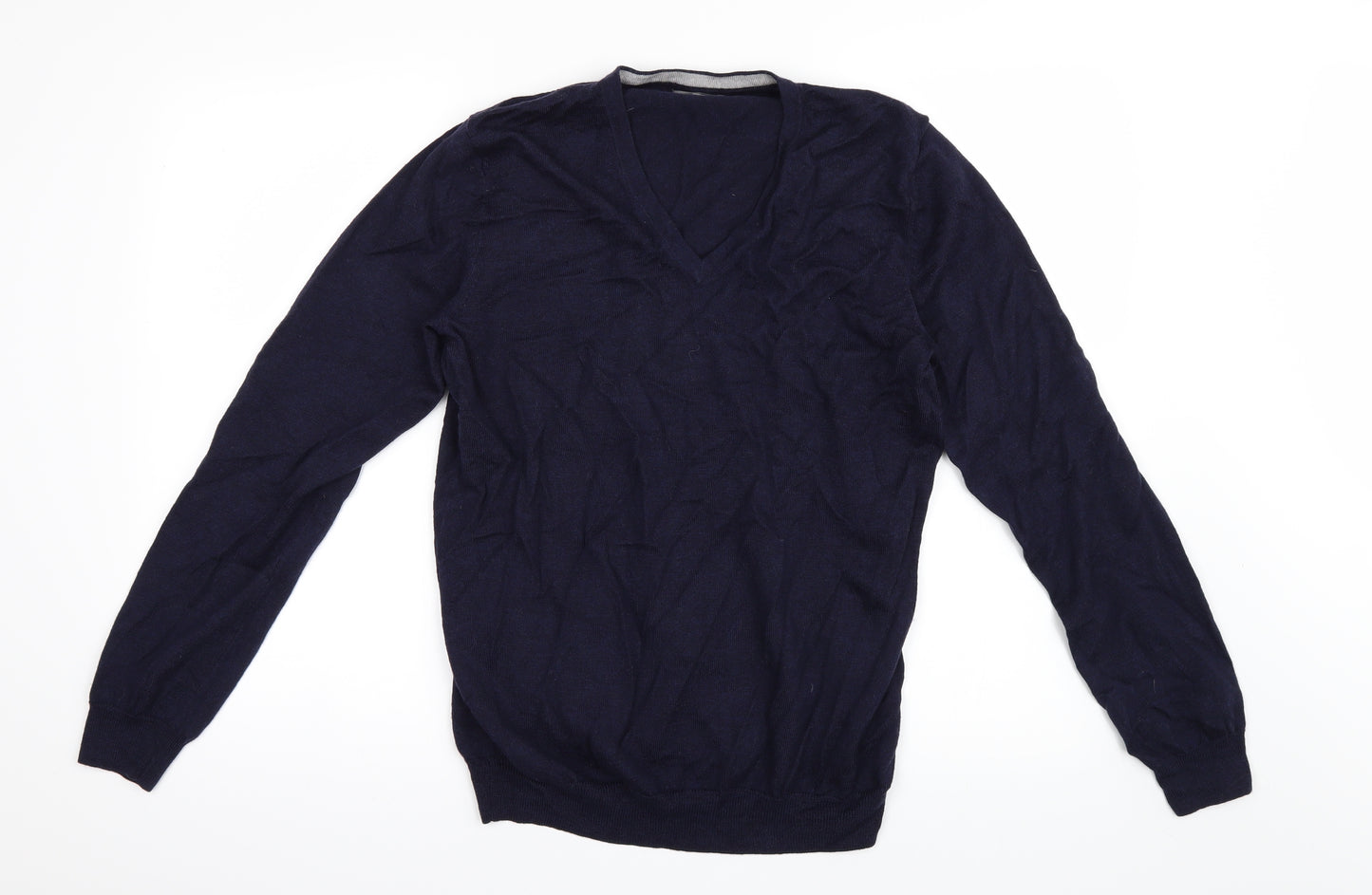 Gap Mens Blue  Knit Pullover Jumper Size M