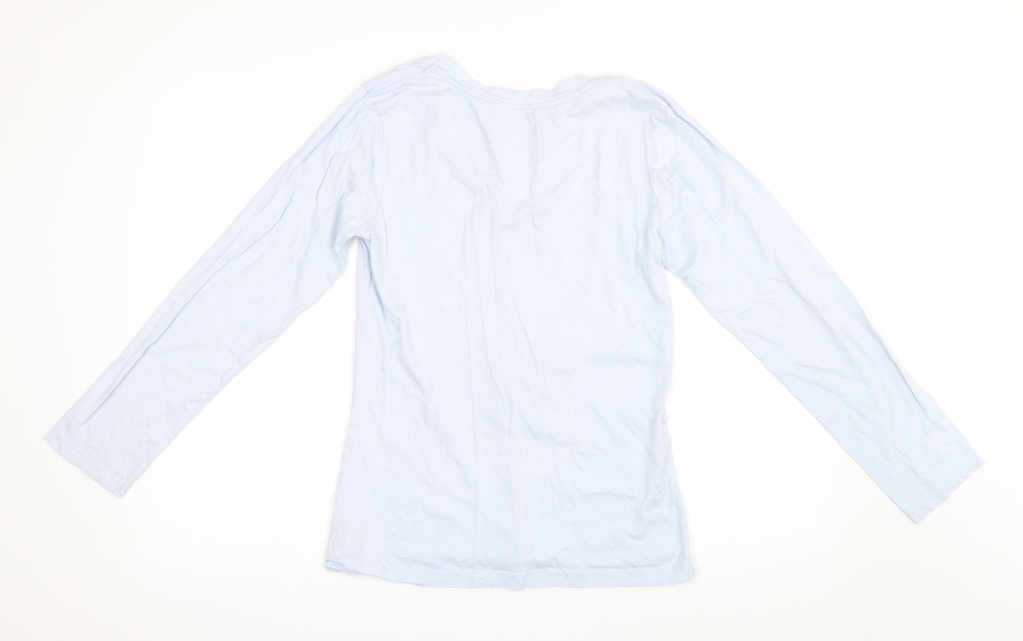 Love to Lounge Womens Blue Geometric  Top Pyjama Top Size 6