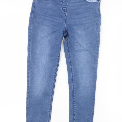 Matalan Girls Blue  Denim Straight Jeans Size 10 Years