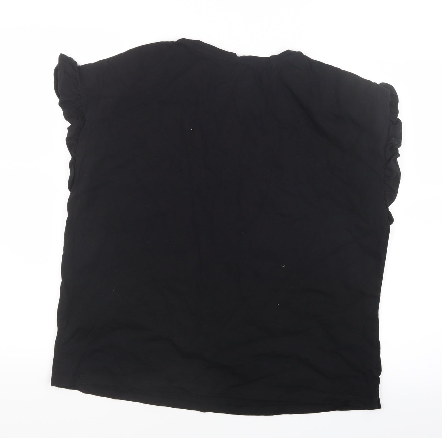 New Look Womens Black   Basic T-Shirt Size 14