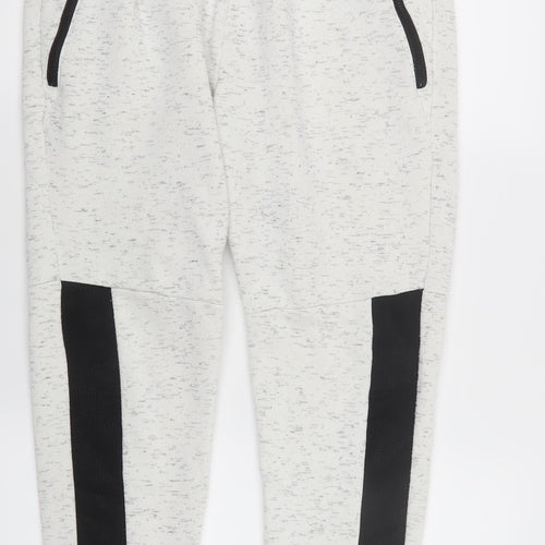 Primark Mens White   Jogger Trousers Size L L27 in