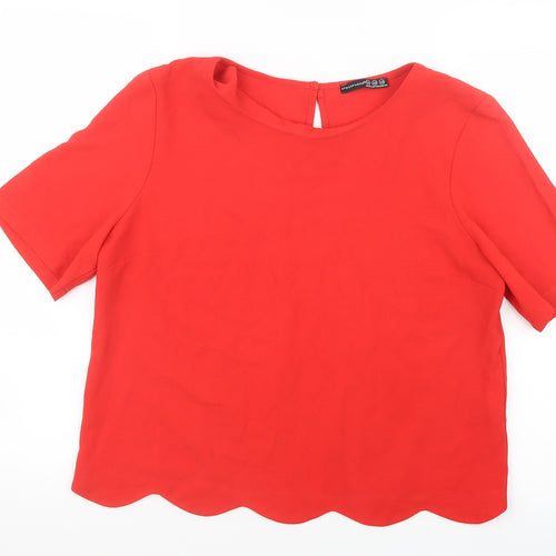 Atmosphere Womens Red   Basic Blouse Size 14