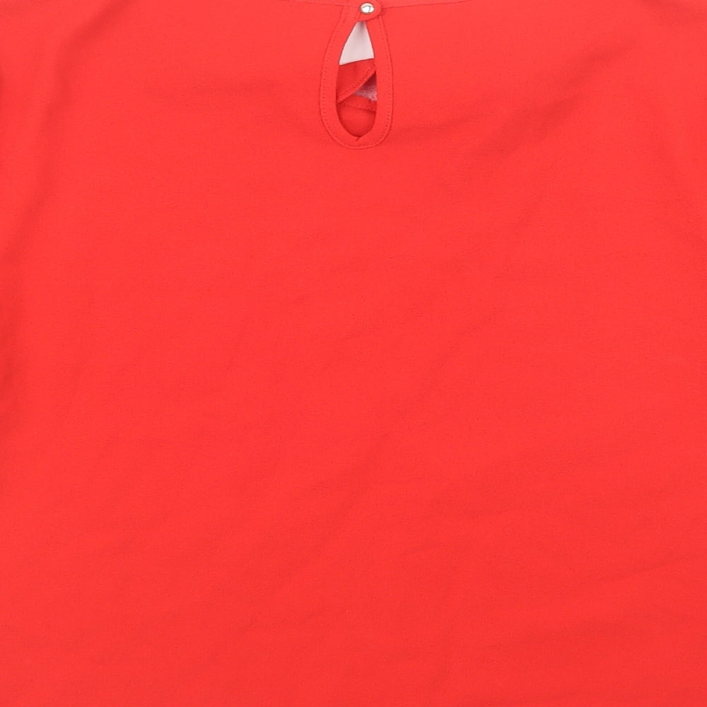 Atmosphere Womens Red   Basic Blouse Size 14