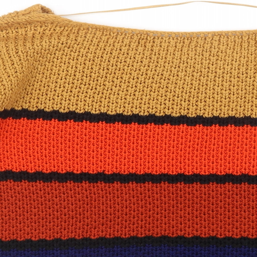 Atmosphere Womens Orange  Knit Pullover Jumper Size 10