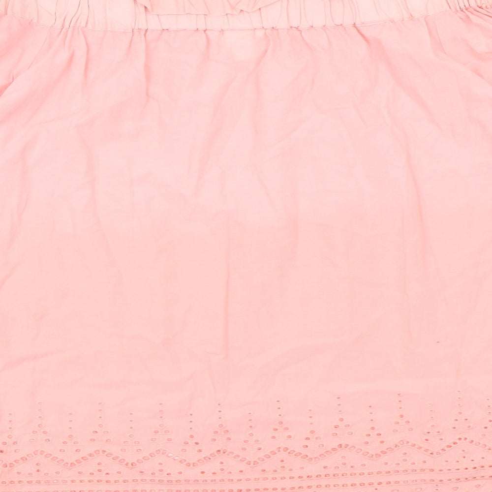 H&M Womens Pink   Basic Blouse Size 16