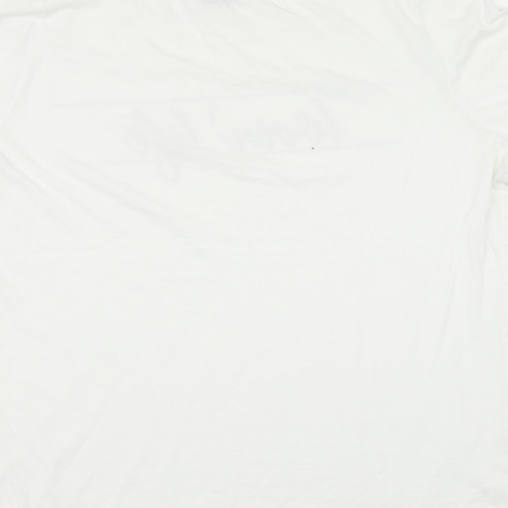 Papaya Womens White   Basic T-Shirt Size 18