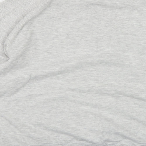 George Womens Grey  Jersey Top Pyjama Top Size 16  - Star print