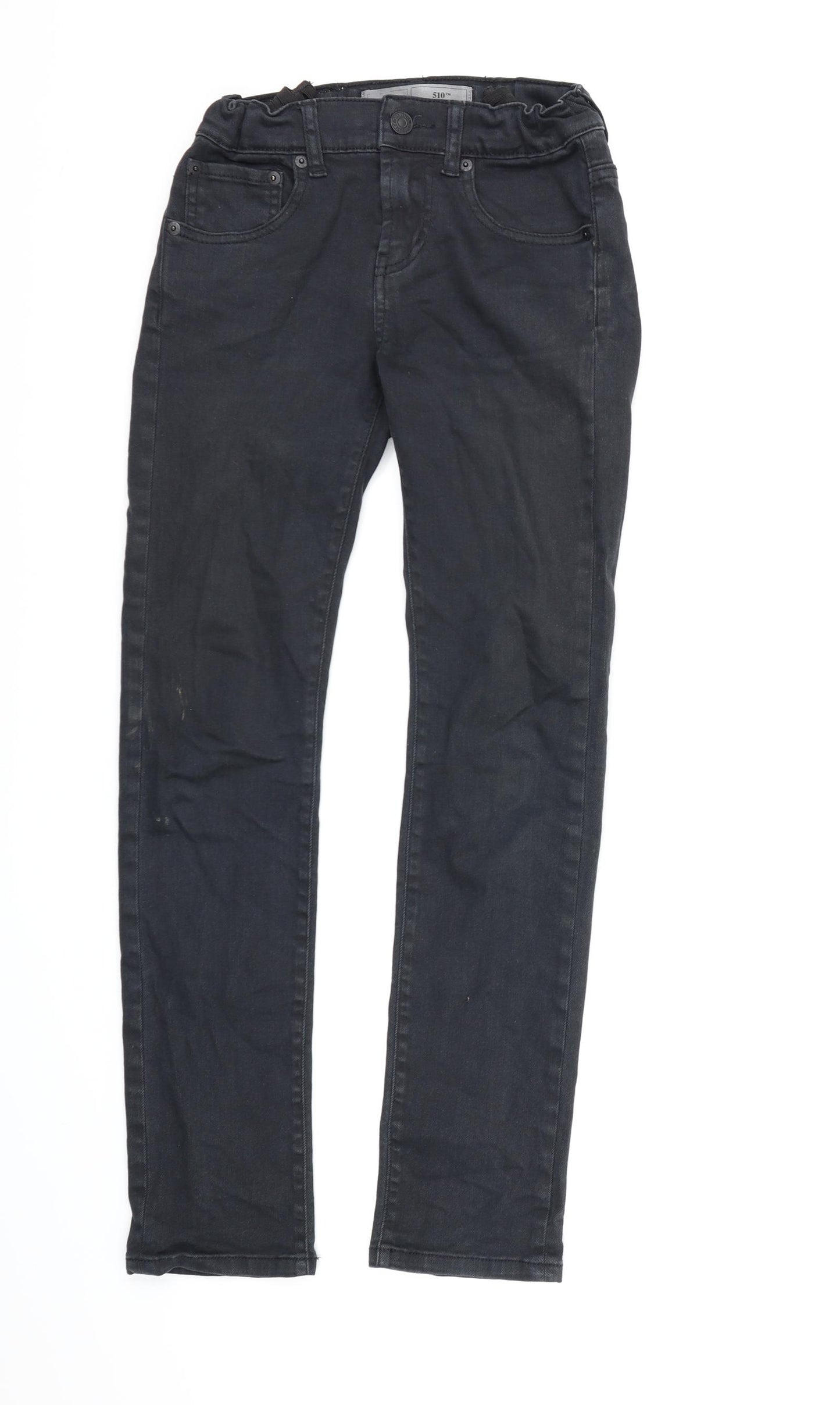 Levis Womens Black  Denim Skinny Jeans Size 10 L26 in