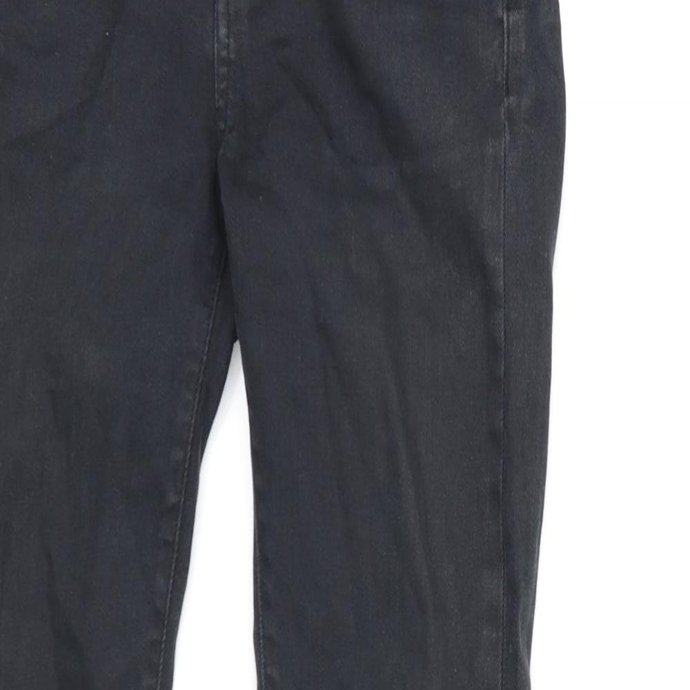 Levis Womens Black  Denim Skinny Jeans Size 10 L26 in
