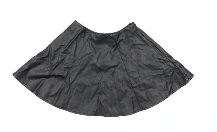 Primark Girls Black   Skater Skirt Size 9-10 Years