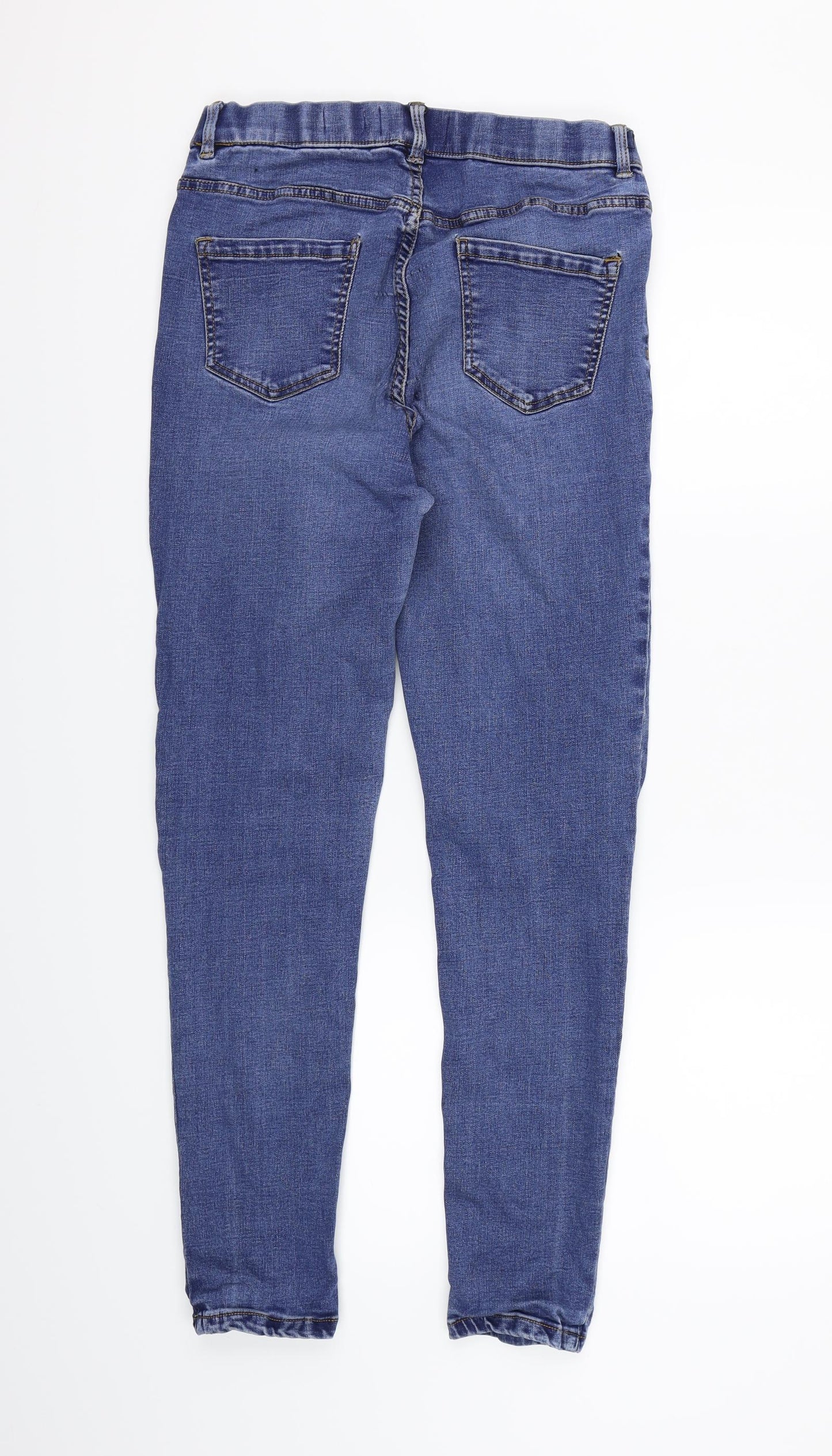 New Look Womens Blue  Denim Jegging Jeans Size 12 L26 in