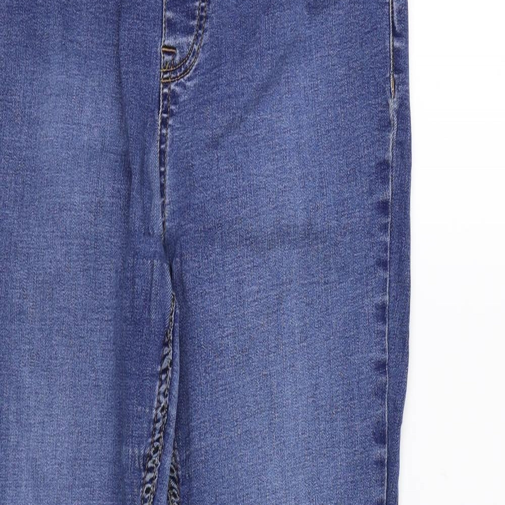 New Look Womens Blue  Denim Jegging Jeans Size 12 L26 in