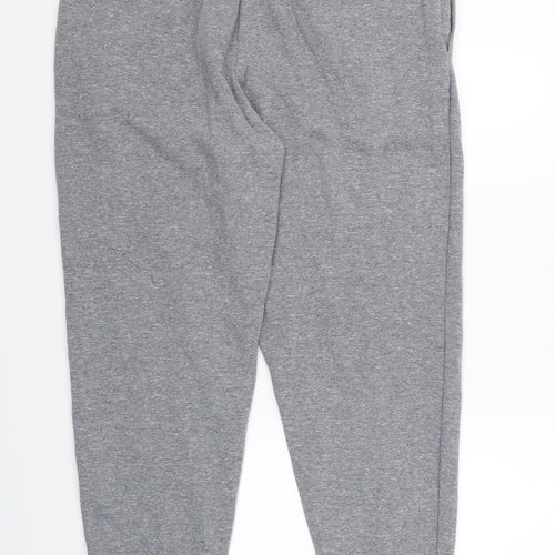 TU Mens Grey  Jersey Jogger Trousers Size L L27 in