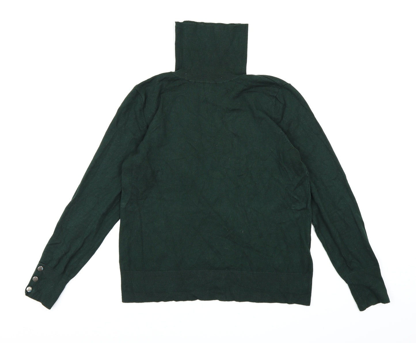 Dorothy Perkins Womens Green  Knit Pullover Jumper Size 12