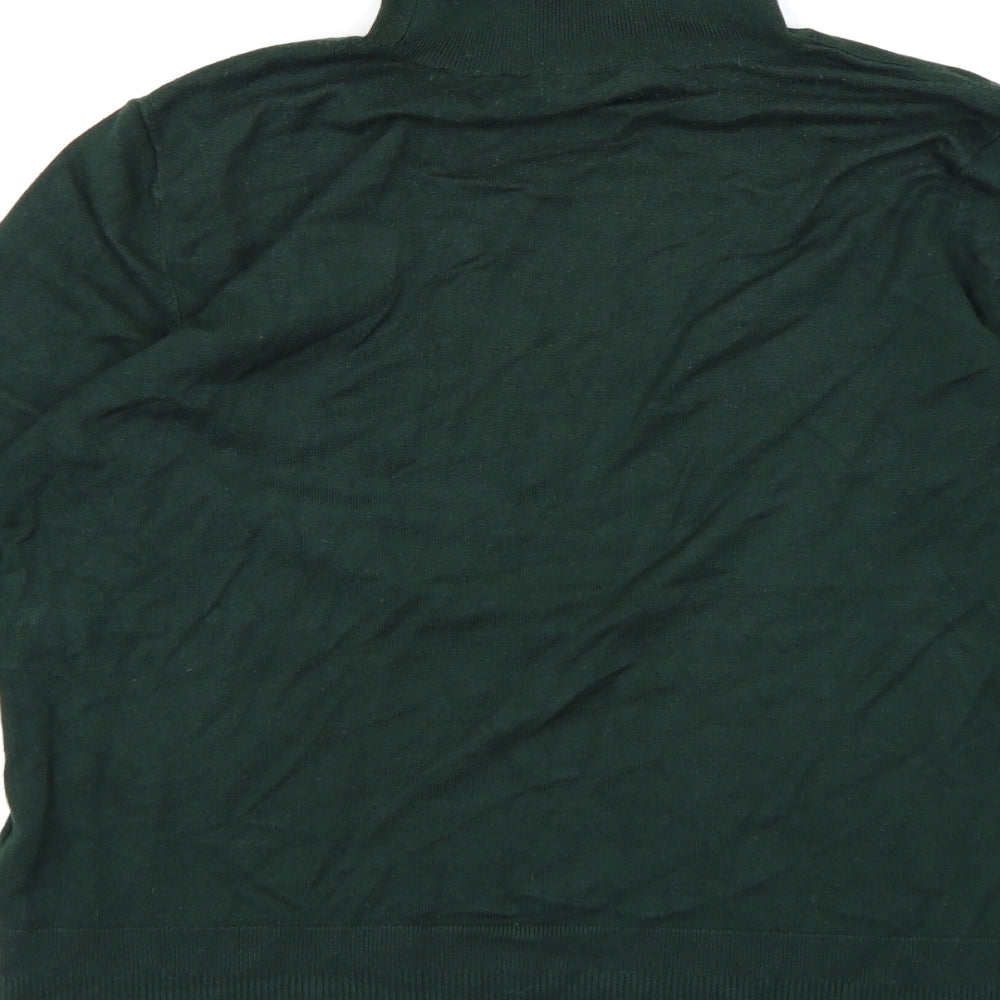 Dorothy Perkins Womens Green  Knit Pullover Jumper Size 12